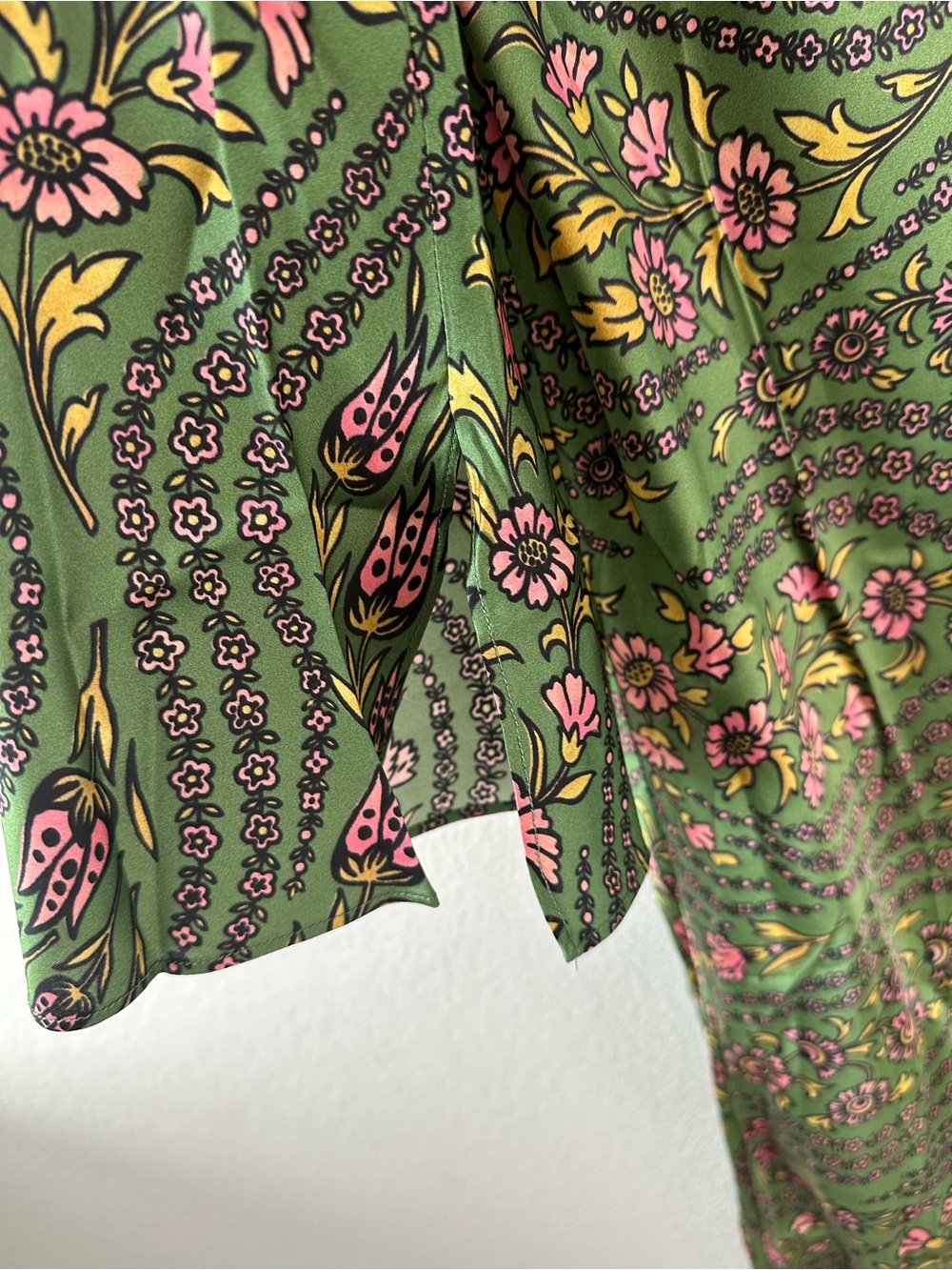 VERONICA BEARD Gemma Maxi
Green Floral Dress SZ US 8 - Picture 4 of 7